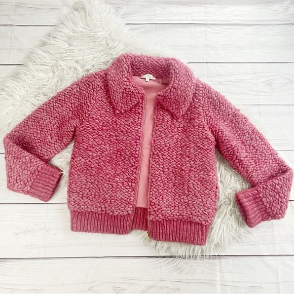 🆕 Loveshackfancy Almeria Sweater‎ Jacket Love Shack Fancy in Pink Size XS - Picture 2 of 8